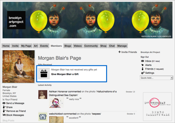 Brooklyn Art Project Virtual Gifts